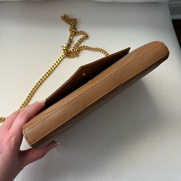 Authentic YSL Monogram Large Wallet on Chain - Picture 10 of 10